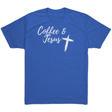 Load image into Gallery viewer, Coffee &amp; Jesus Triblend
