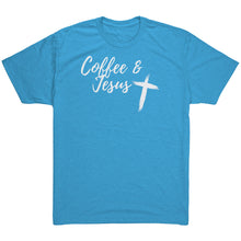 Load image into Gallery viewer, Coffee &amp; Jesus Triblend
