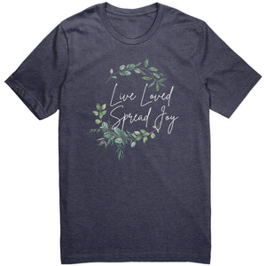 Live Loved Canvas White