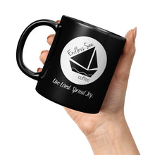 Load image into Gallery viewer, Lived Loved- Spread Joy BLACK MUG
