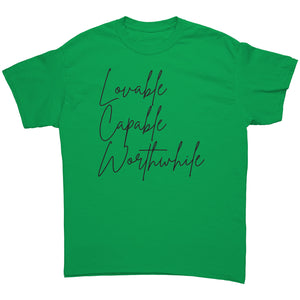 Lovable Capable Worthwhile shirt